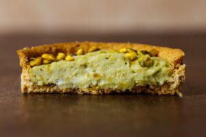 Mini torta de pistache zero açúcar 1