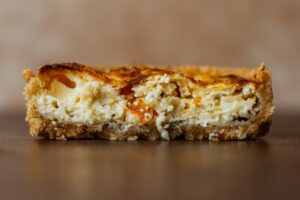 Mini quiche de queijo integral