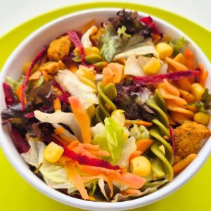 Salada Da cor do verão
